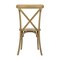 Flash Furniture HERCULES Commercial Chestnut Indoor/Outdoor Wood Look Resin Cross Back Chair L-9-M2-CHSNT-GG - alternate 8